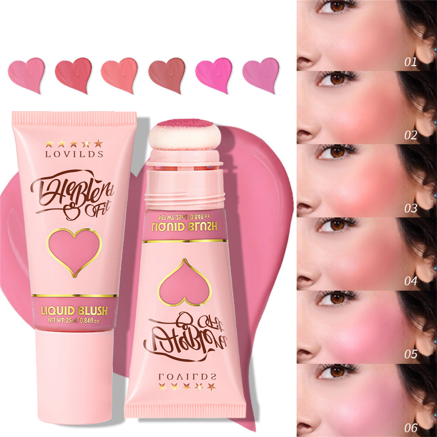 LOVILDS™ The Blend Of It Liquid Blush
