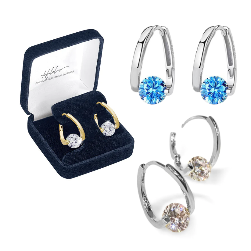 🔥3PAIRS💖GOLD+SILVER+BLUE